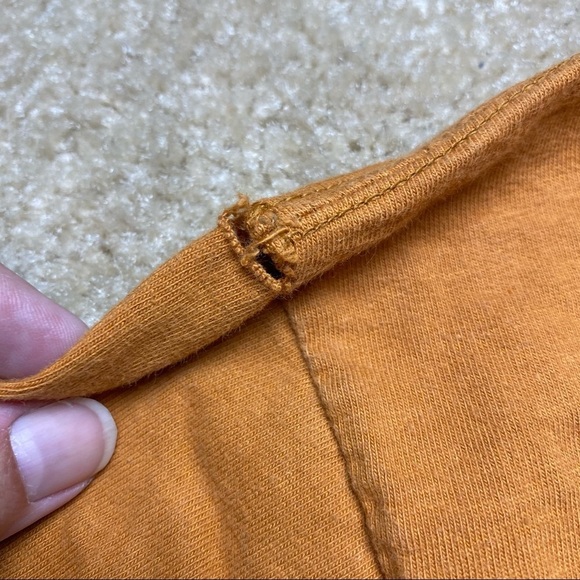 Harley Davidson Men’s Orange Tee Size Medium - Picture 5 of 7